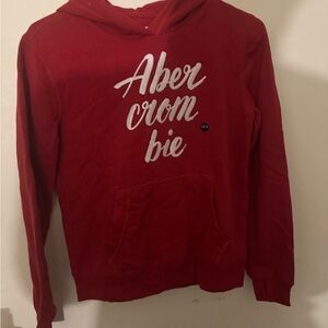 Abercrombie Kids Red Hoodie